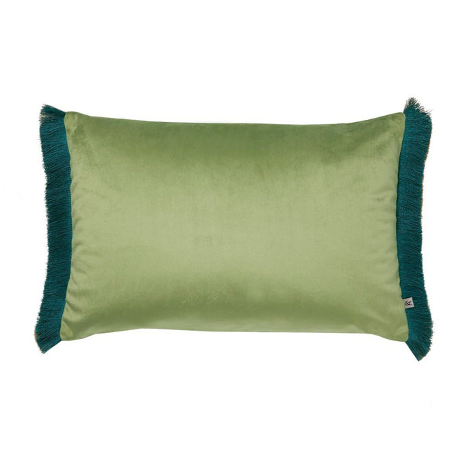 Graham & Brown Fringe Opulence Feather Filled Cushion, 40x60cm