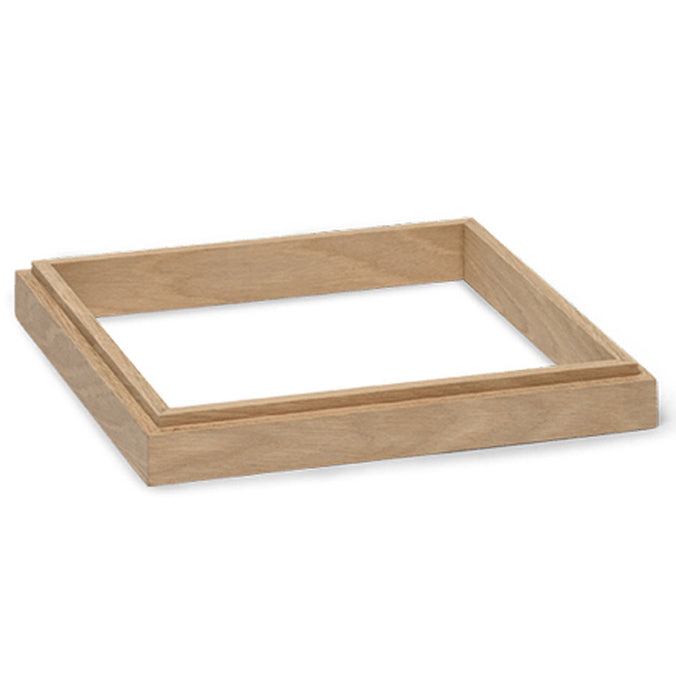 ferm LIVING Miru Glass Montre Base - Natural Oak