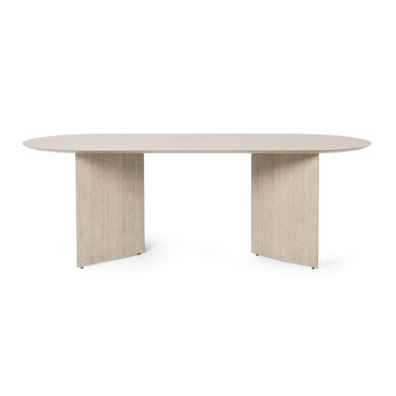 ferm LIVING Mingle Table Top Oval, 220cm, Natural Oak Veneer